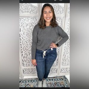 Judy Blue Dark Blue Denim Joggers